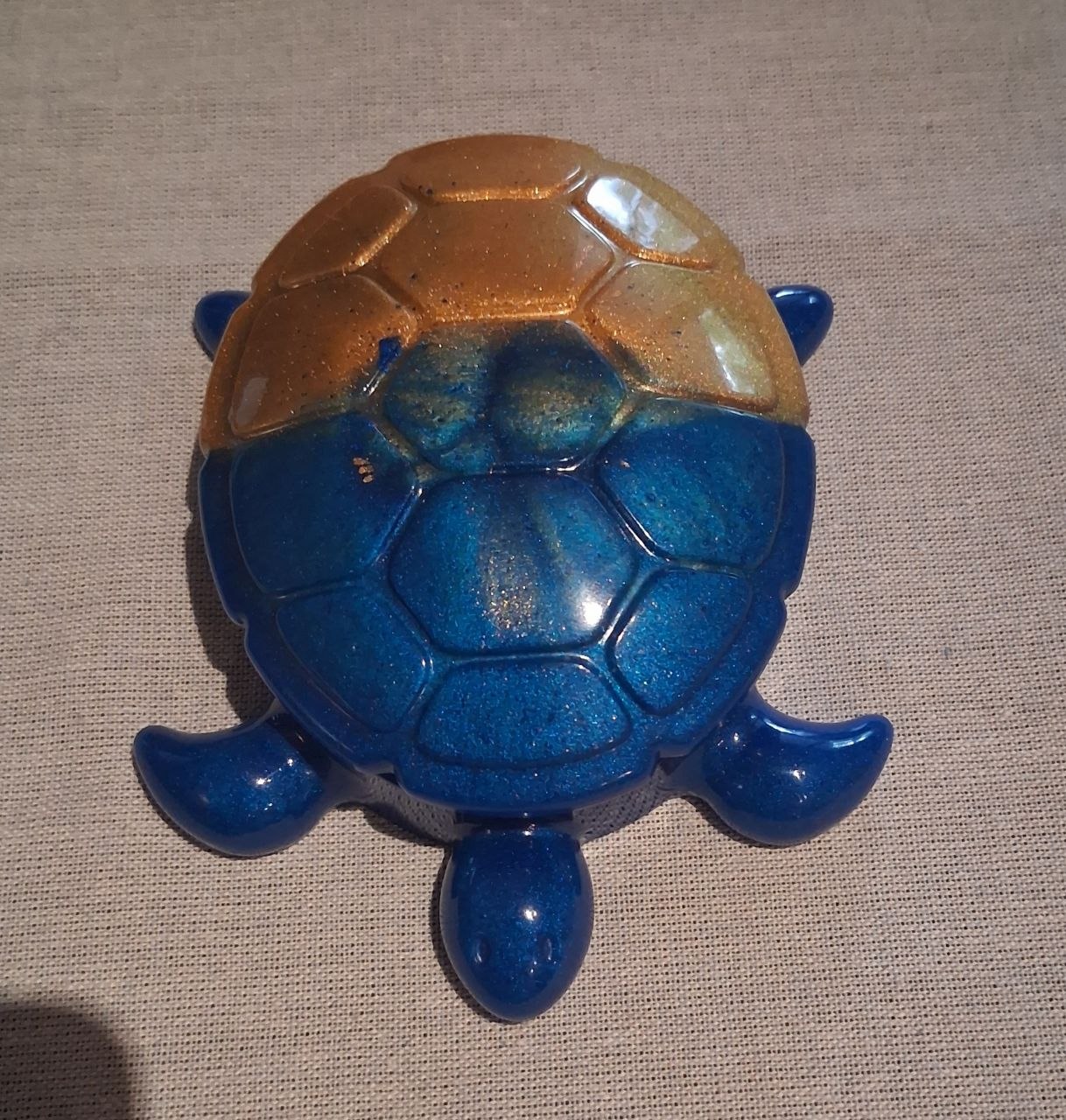 Tidal Treasure Turtle closed shell view